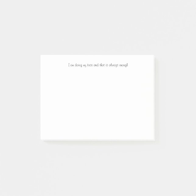 Post-It® Notes, 4" x 3" Post-it Notes (Front)