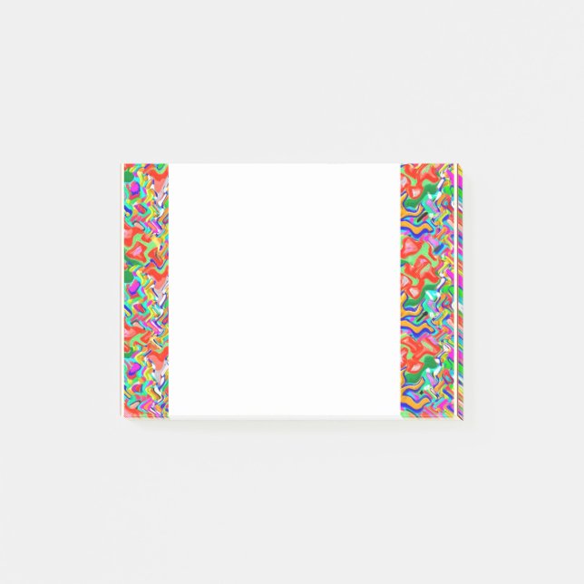 Post-it® Notes 4" x 6" Crazy Celebrations (Front)