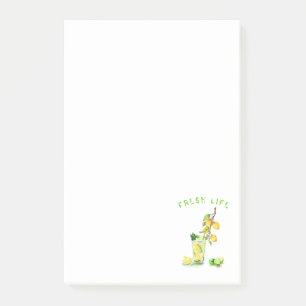 Post-it® Notes adhésives Boisson au citron frais