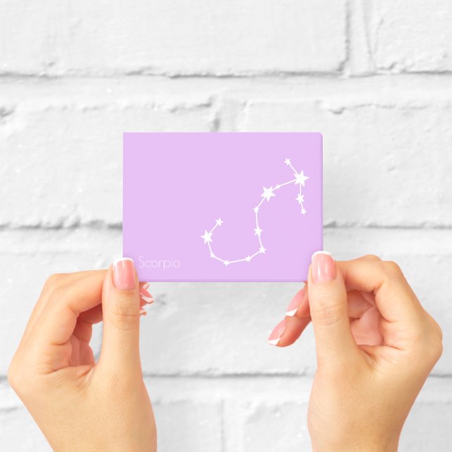 Post-it® Notes adhésives de la constellation du zodiaque Sc (Créateur téléchargé)