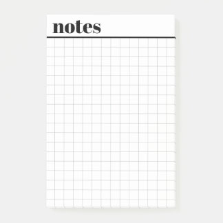 Post-it® Notes adhésives papier millimétré personnalisées,