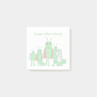 Post-it® Notes adhésives Super Alien Movie Full Character P