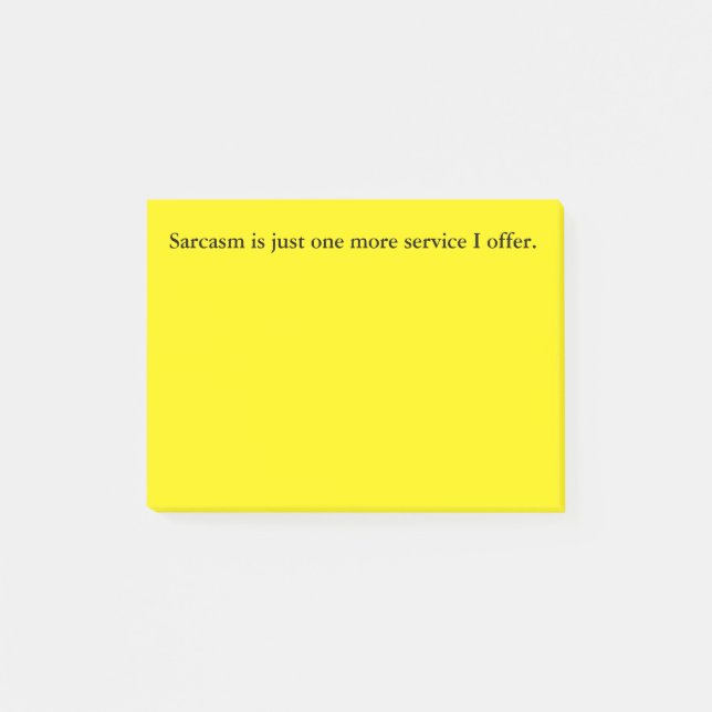 Post-it® Notes agressives passives (Devant)