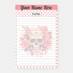 Post-it® Notes alimentaires pour le crâne de sucre