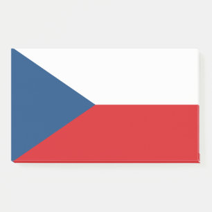 Post-it® Notes avec le drapeau de Czechia