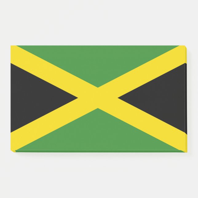 Post-it® Notes avec le drapeau de la Jamaïque (Devant)