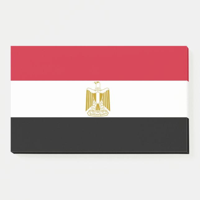 Post-it® Notes avec le drapeau de l'Égypte (Devant)