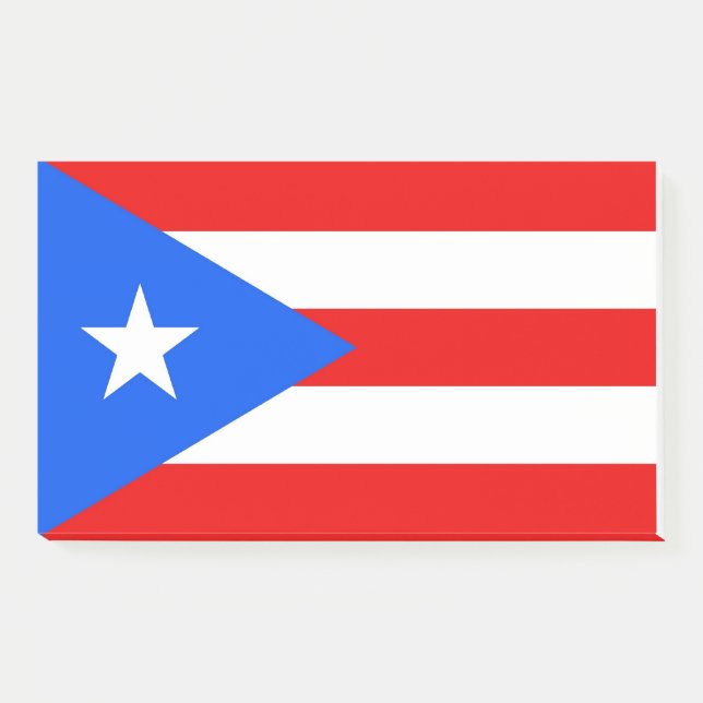 Post-it® Notes avec le drapeau de Porto Rico, USA (Devant)