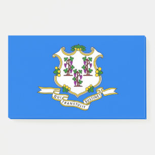 Post-it® Notes avec le drapeau du Connecticut, États-Unis