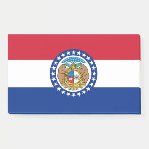 Post-it® Notes avec le drapeau du Missouri, USA