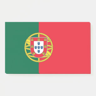 Post-it® Notes avec le drapeau du Portugal