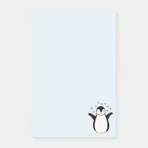 Post-it Notes avec un mignon bébé pingouin