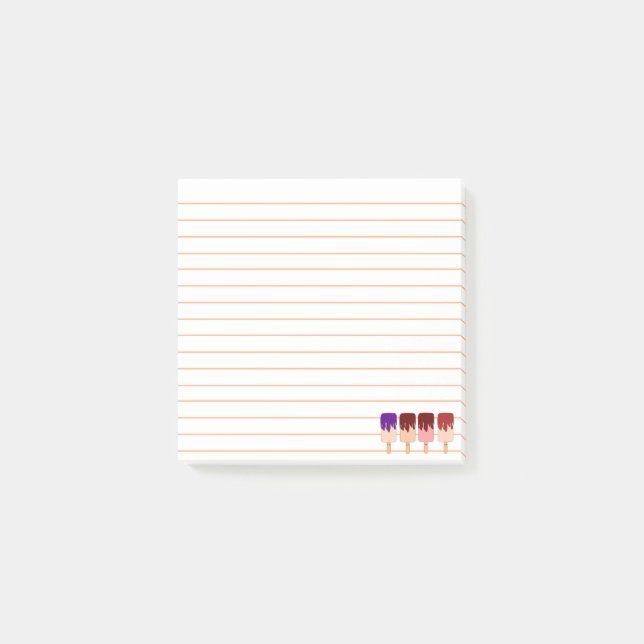 Post-it Notes | Barres de glace Multi saveurs mign (Devant)