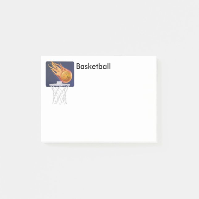 Post-it-Notes-Basketball Post-it Notes (Front)