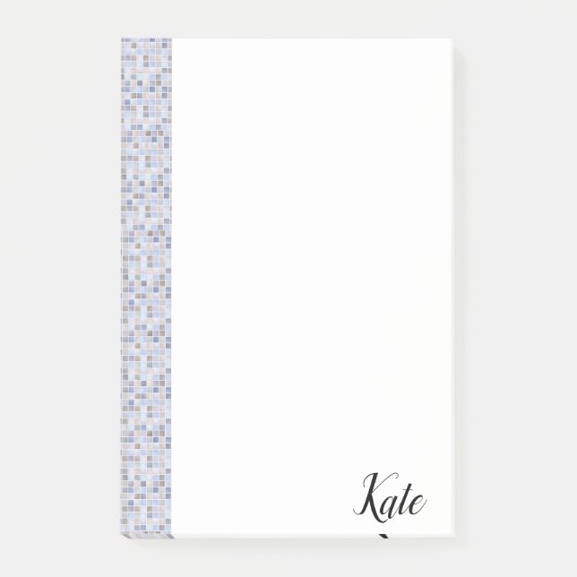 Post-it Notes Bleu Vert (Devant)