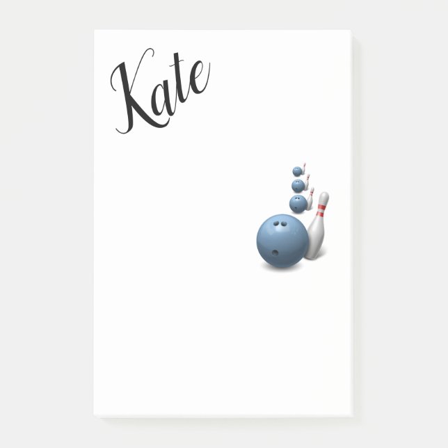 Post-it Notes Bowling (Front)