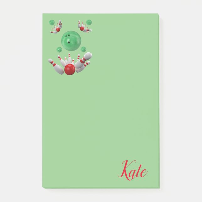 Post-it Notes Bowling (Front)