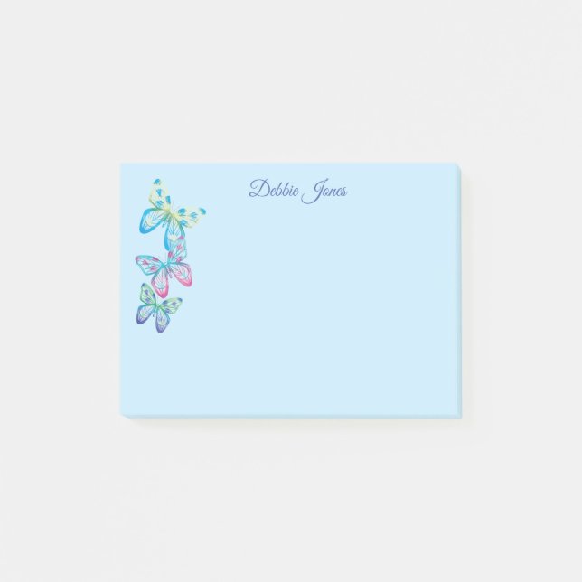 Post-it-Notes-Butterflies Post-it Notes (Front)