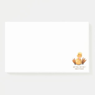 Post-it® Notes Caneton Jaune