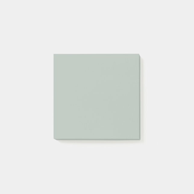 Post-it® Notes carrés gris cendre (Devant)