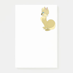 Post-it® Notes Chat Jaune