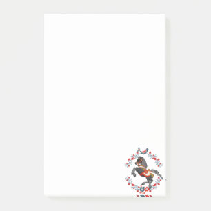Post-it Notes Cheval Floral
