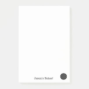 Post-it® Notes circulaires noir et blanc