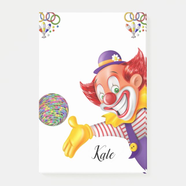 Post-it Notes Clowns (Front)