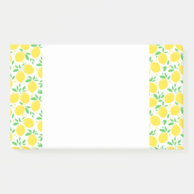 Post-it® Notes collantes de citron jaune (Devant)