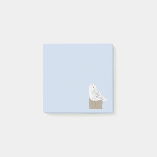 Post-it® Notes collantes de hibou de Milou (Devant)