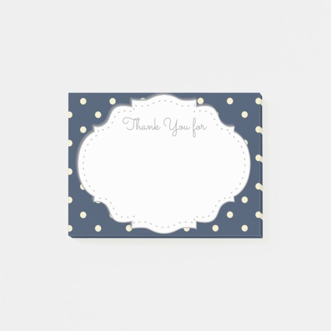 Post-it® Notes collantes de Merci (Devant)