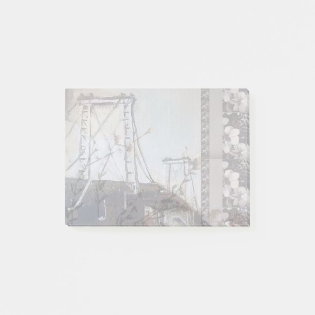 Post-it® Notes collantes d'orchidées de Tungfa de pont de (Devant)