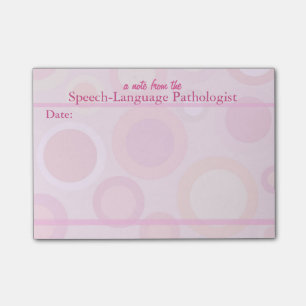 Post-it® Notes collantes en pastel de pathologiste de