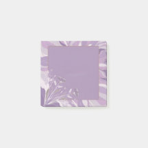 Notes collantes florales Pastel