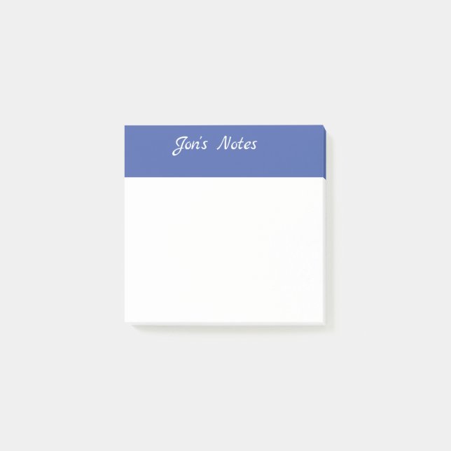 Post-it® Notes collantes PERSONNALISÉES (Devant)
