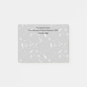 Post-it® Notes collantes pour le Motif dentiste