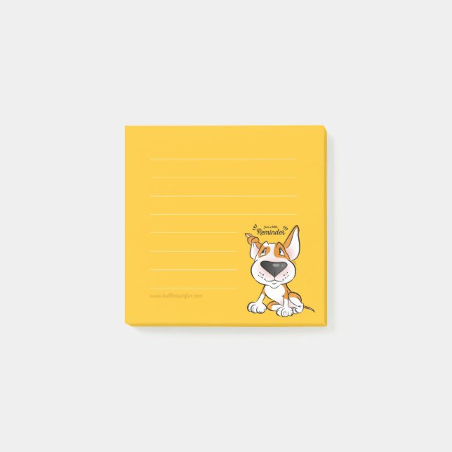 Post-it® Notes collantes rayées de bande dessinée de (Devant)