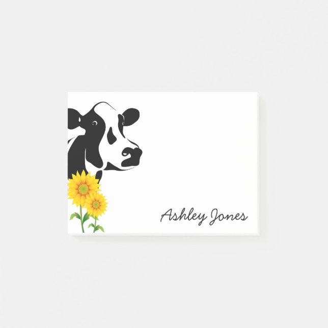 Post-it-Notes-Country Cow Post-it Notes (Front)