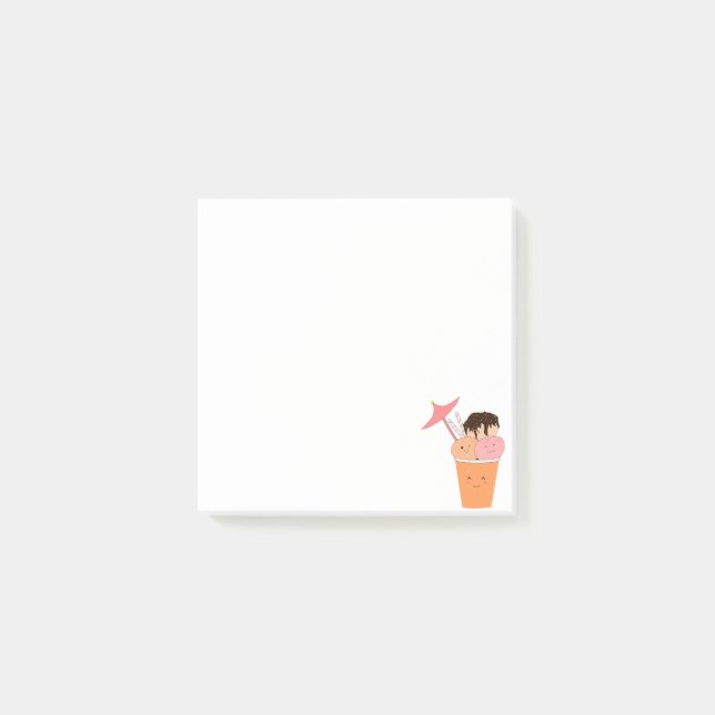 Post-It Notes | Cute Ice Cream (Front)