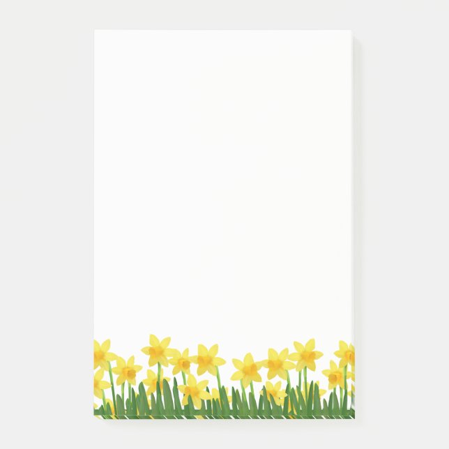 Post-it-Notes-Daffodils Post-it Notes (Front)