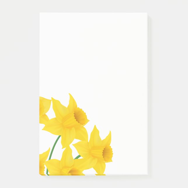 Post-it-Notes-Daffodils Post-it Notes (Front)
