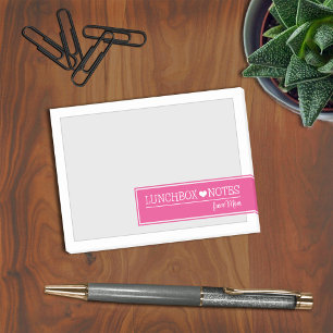 Post-it® Notes d'amour de la boîte de déjeuner