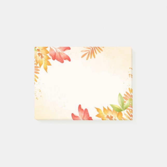Post-it® Notes d'après automne (Devant)