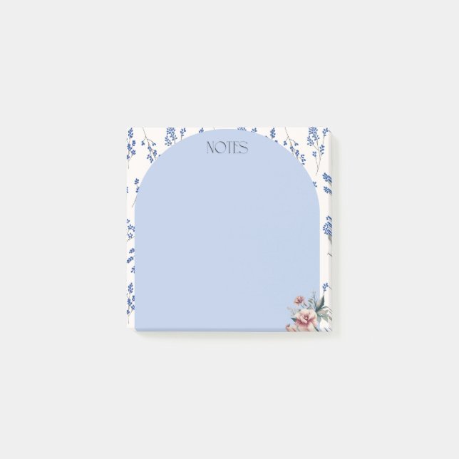 Post-it® Notes d'arc Whimsy Bloom (Devant)