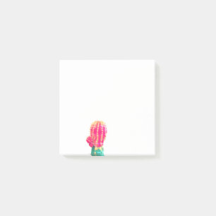 Post-it® Notes d'art photo Pink Cactus