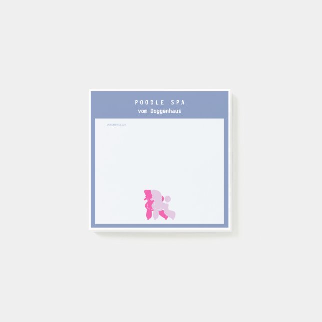 Post-it® Notes de caniche (Devant)