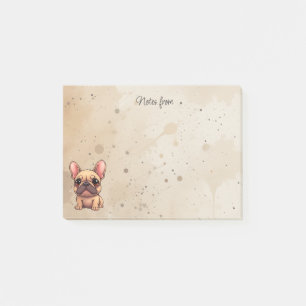 Post-it® Notes de chien de compagnie bouledogue français an