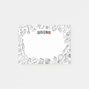 Post-it notes de coloriage Cool