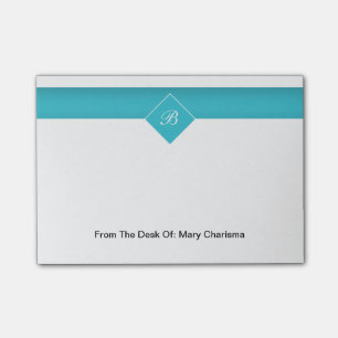 Post-it® Notes de Courrier-it® de courrier de monogramme