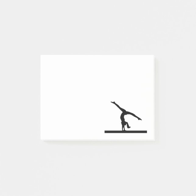 Post-it® Notes de Courrier-it® de "gymnastique" (Devant)